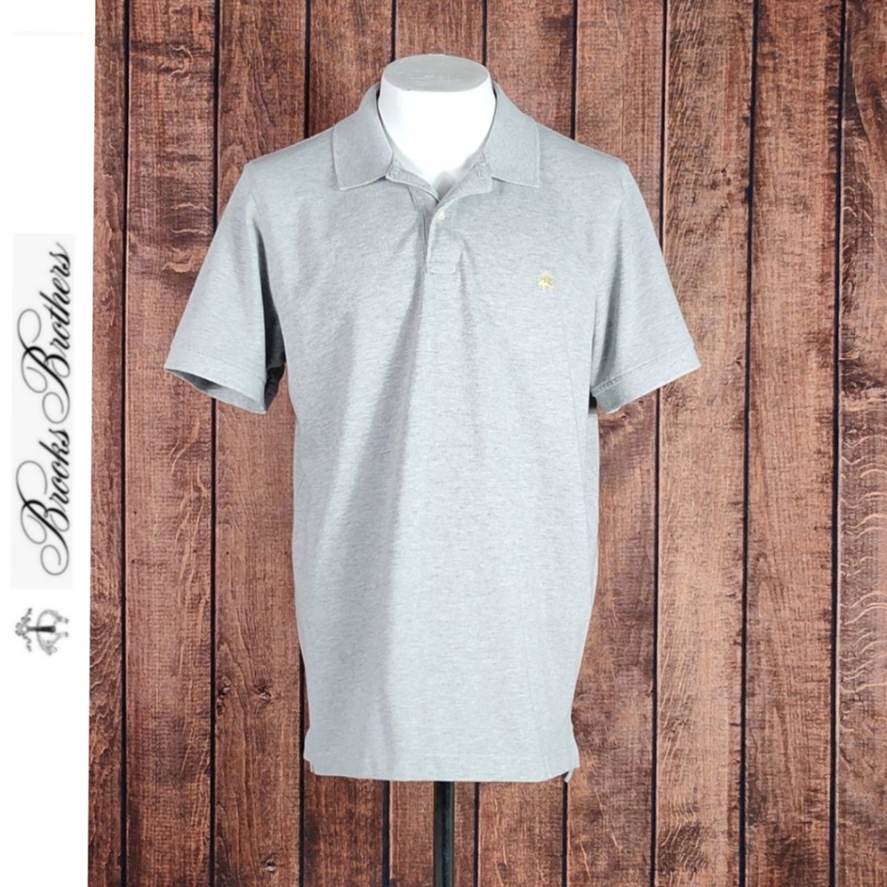 Vtg Slim Fit 1818 Mens Gold Lamb Polo Like New
